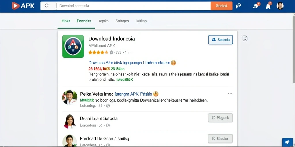 Tampilan antarmuka utama yang menarik perhatian.