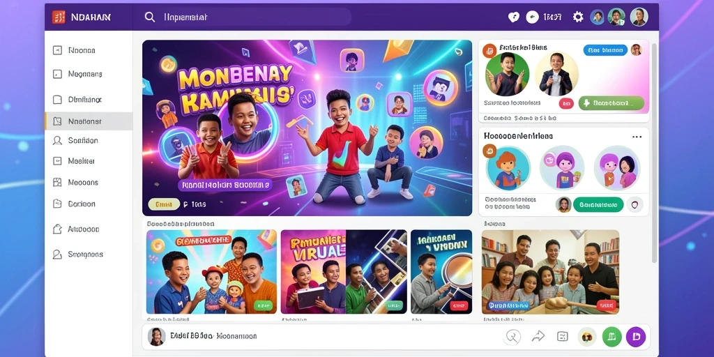 Tangkapan layar fitur karakter dalam AFK77.