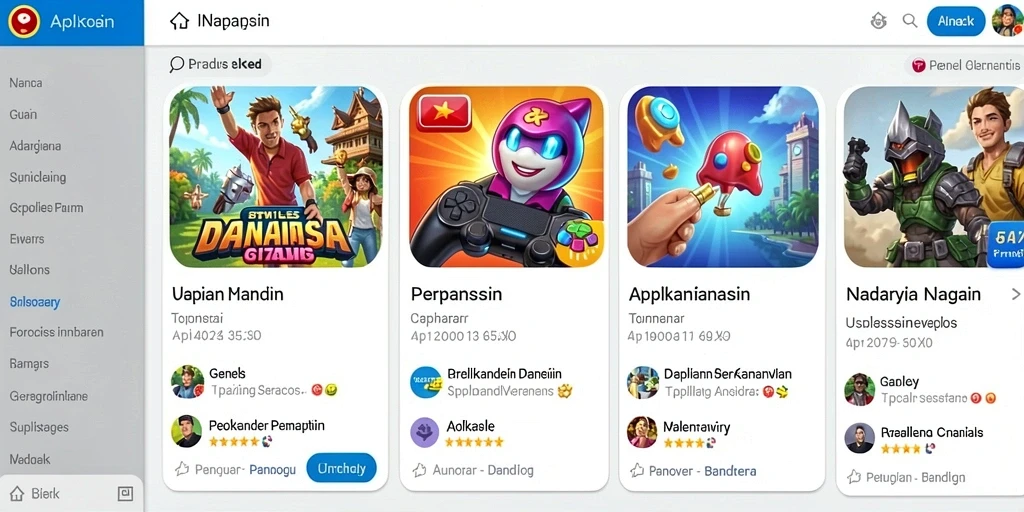 Antarmuka yang menarik dan mudah digunakan.