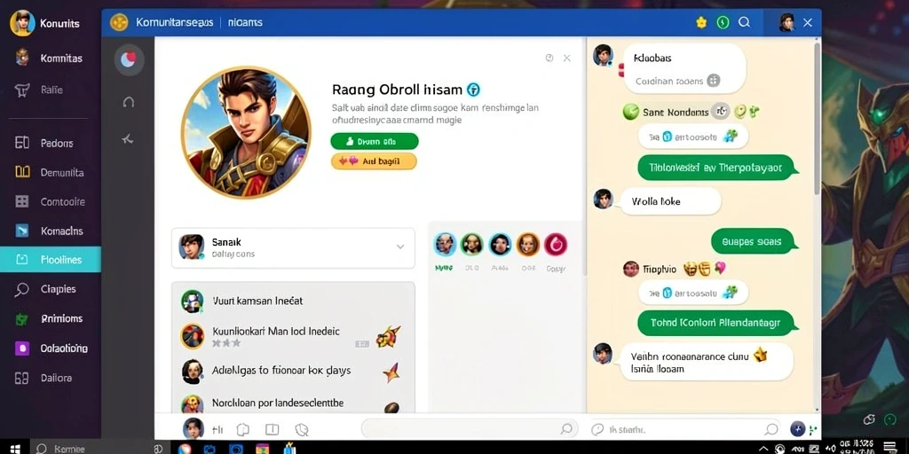 Tampilan antarmuka yang sederhana dan menarik.