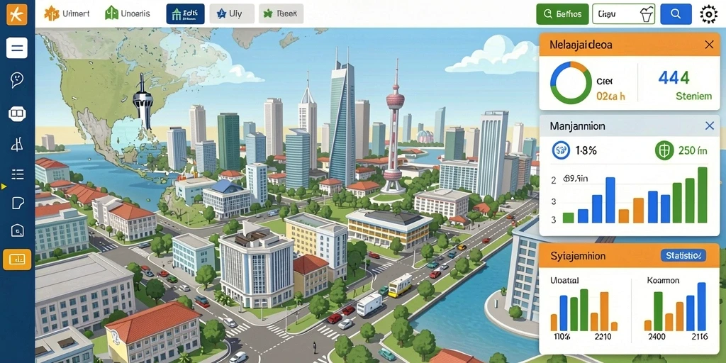 Tampilan antarmuka yang atraktif dan memudahkan navigasi.