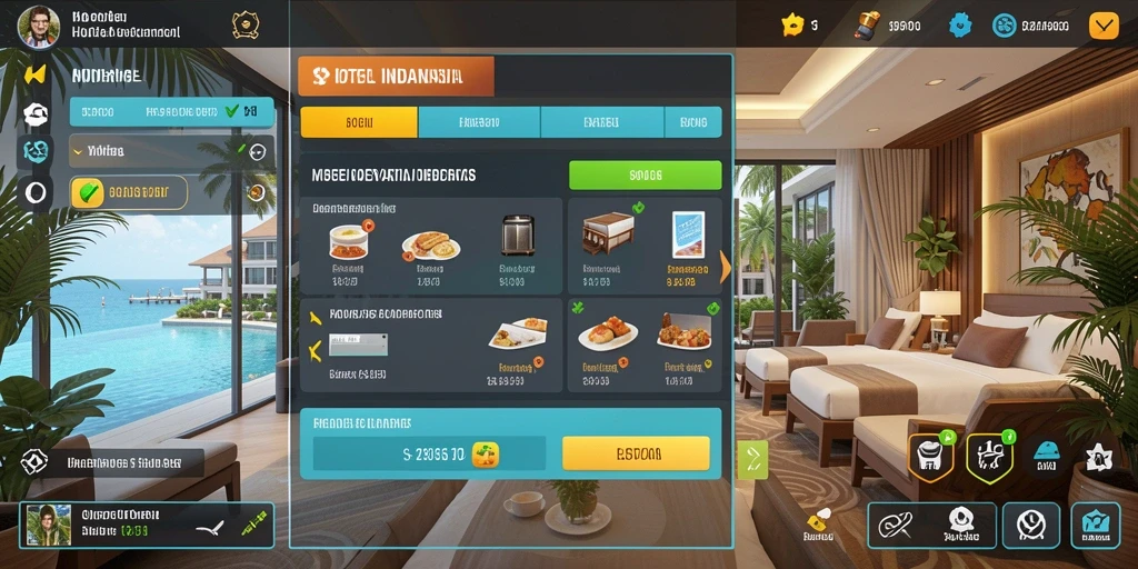 Tampilan antarmuka yang menarik dan user-friendly.